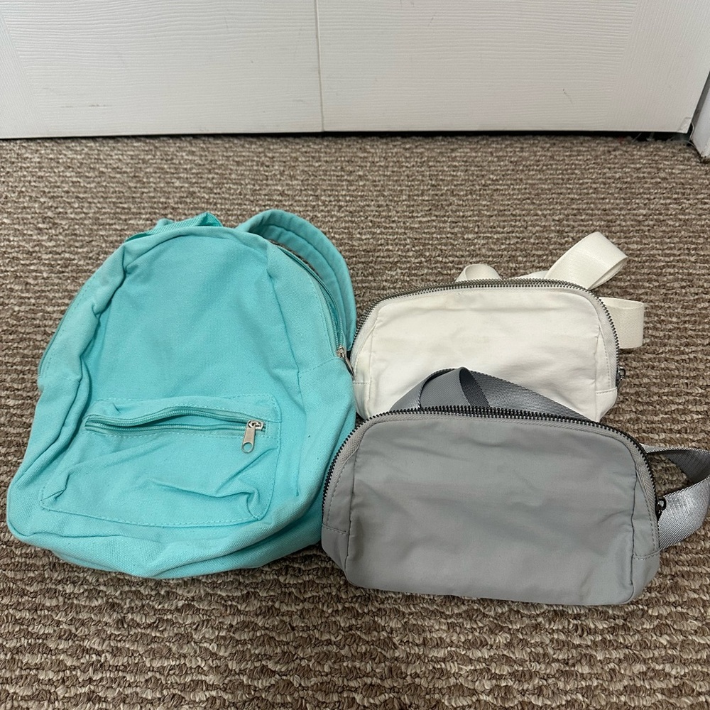 Lot of kids bags